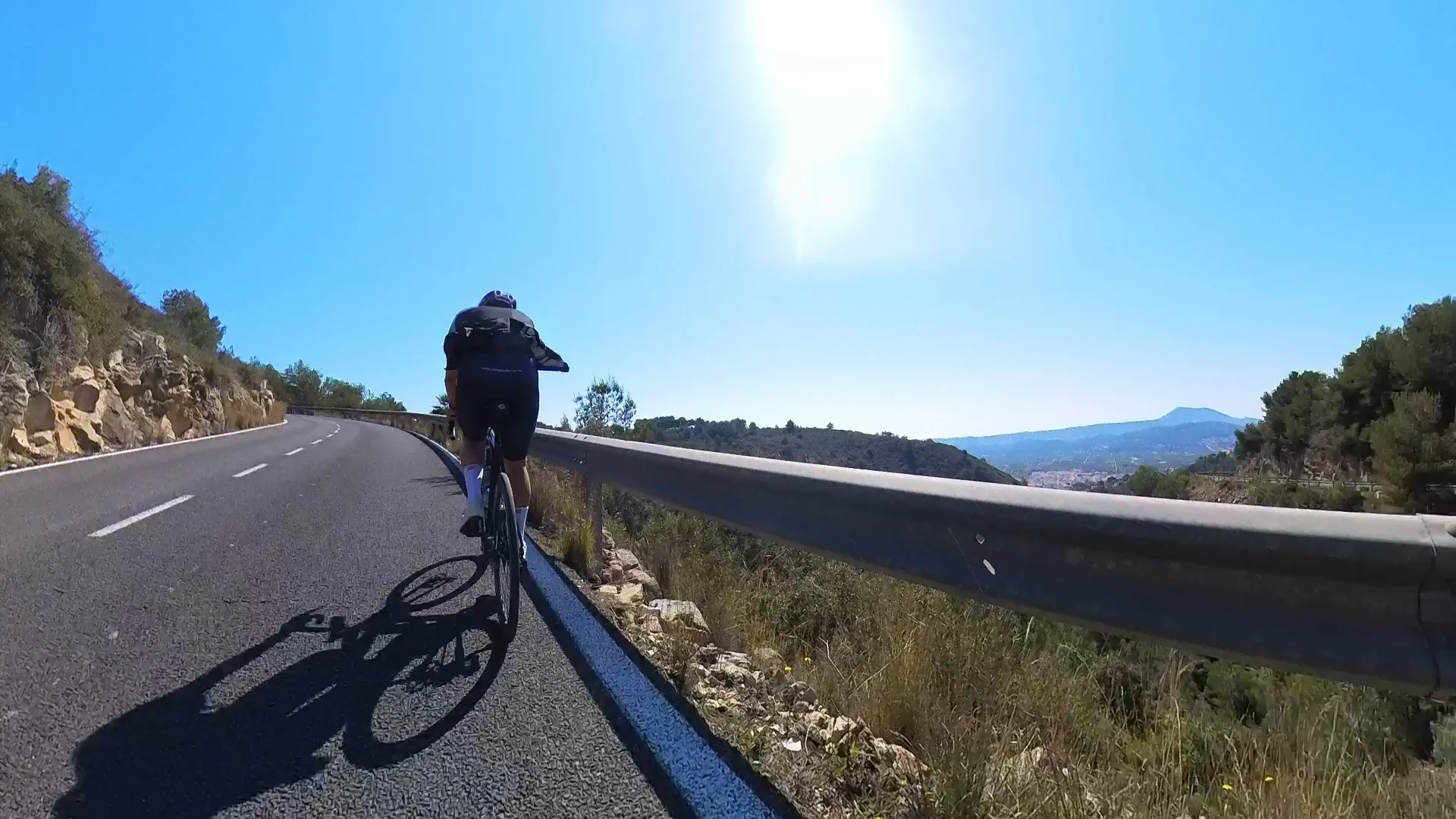 Cycling near Montgó, Costa Blanca — quiet roads through the natural park above Dénia