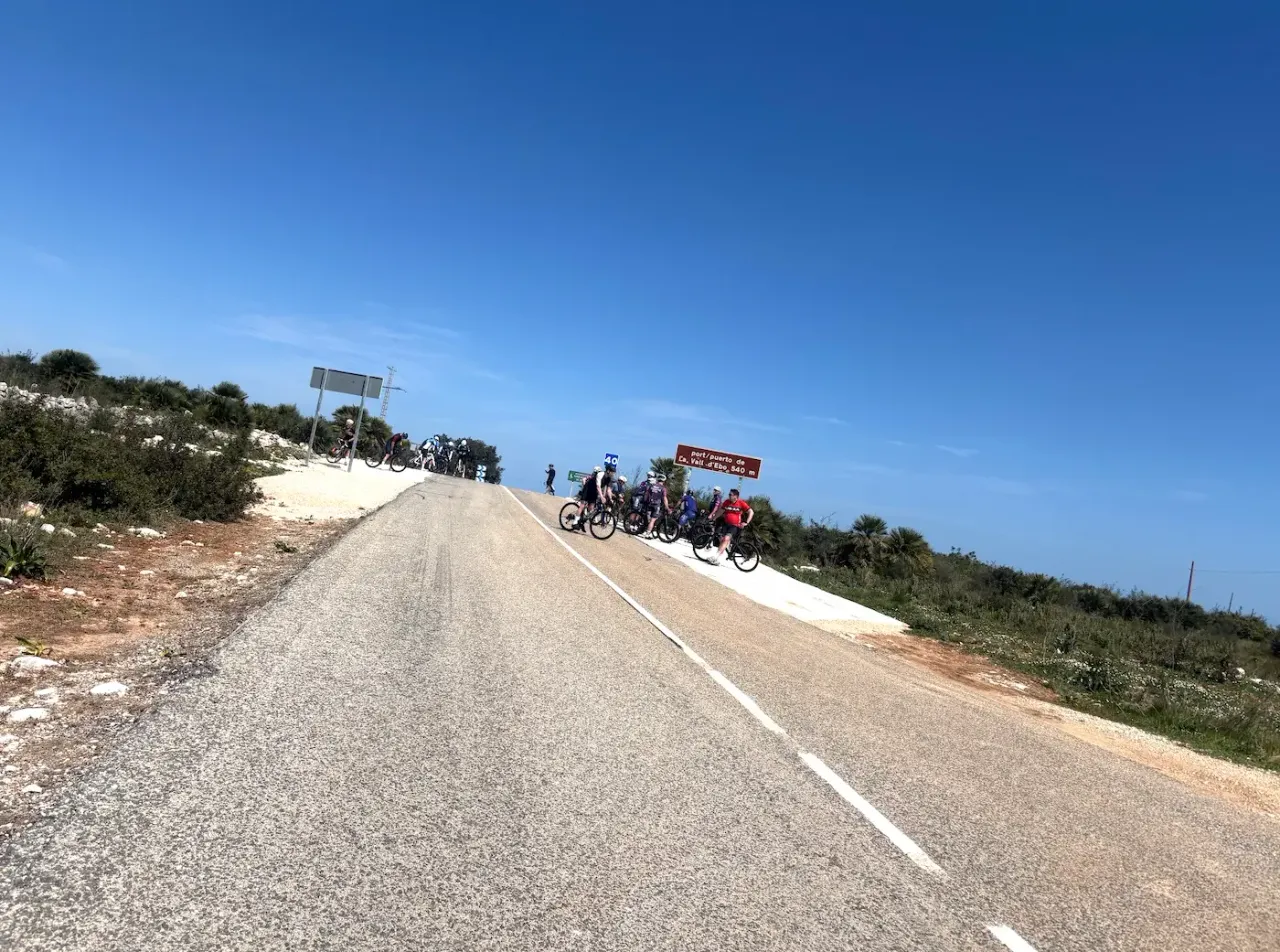 Vall d'Ebo summit, Costa Blanca Spain — Category 2 climb with panoramic views over the limestone peaks