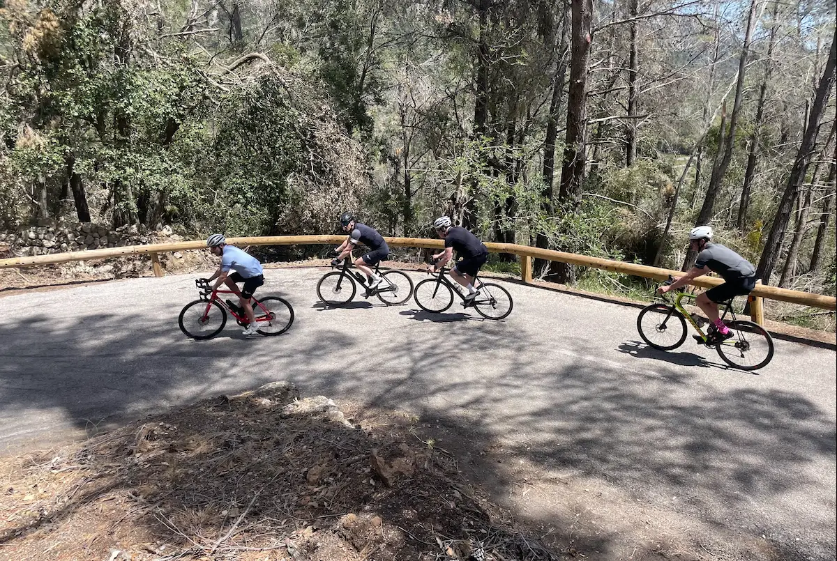 Col d'Orient cycling Mallorca — quiet backroads through almond and olive groves