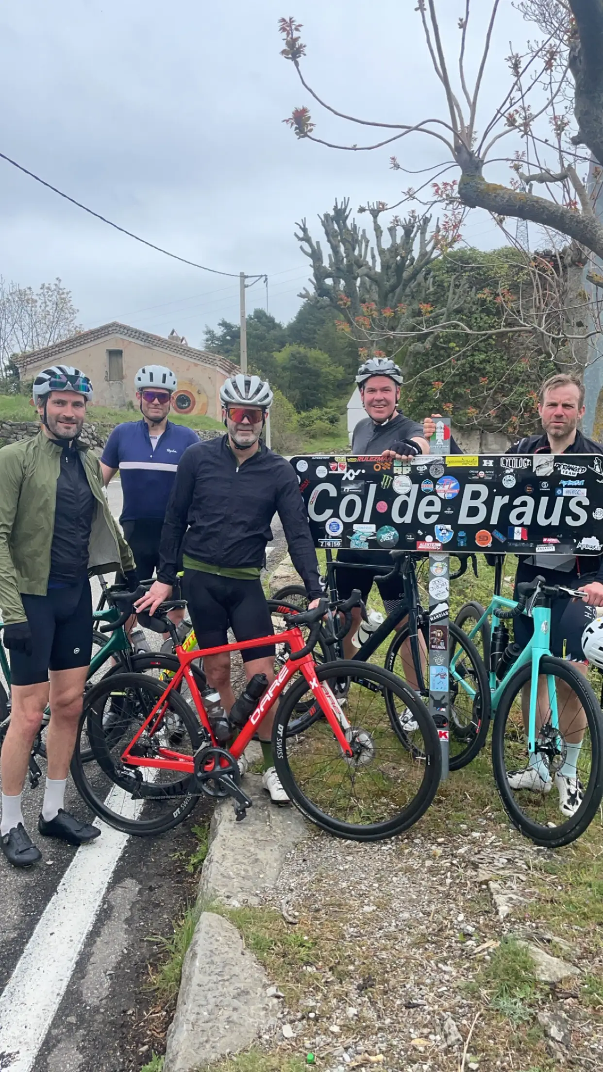 Col de Braus summit, 995m