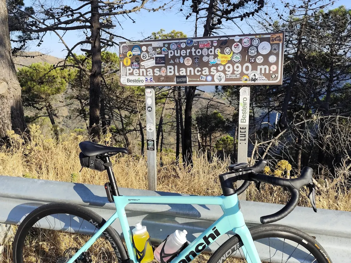 Red peridotite rock of Sierra Bermeja