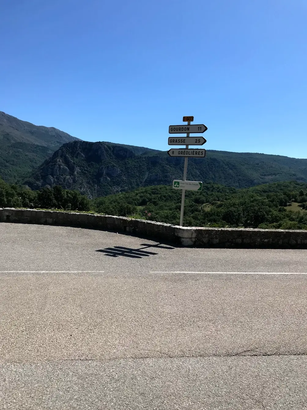 French Riviera cycling — from the Mediterranean coast into the mountains behind Nice and Antibes