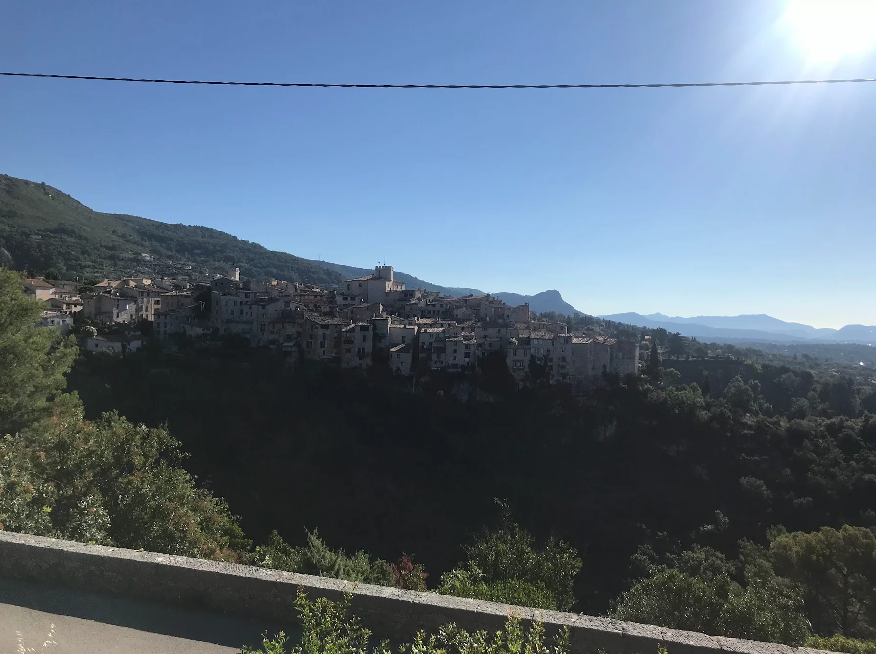 Vence — a beautiful medieval town and natural stop on the climb to Gourdon