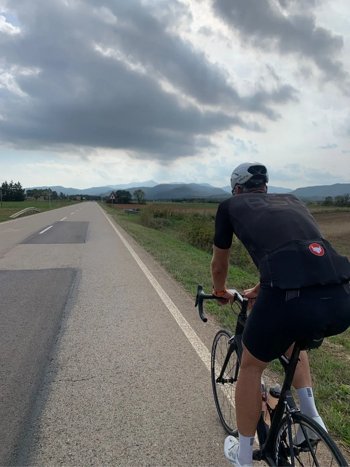 Rolling across the open plain under Empordà skies