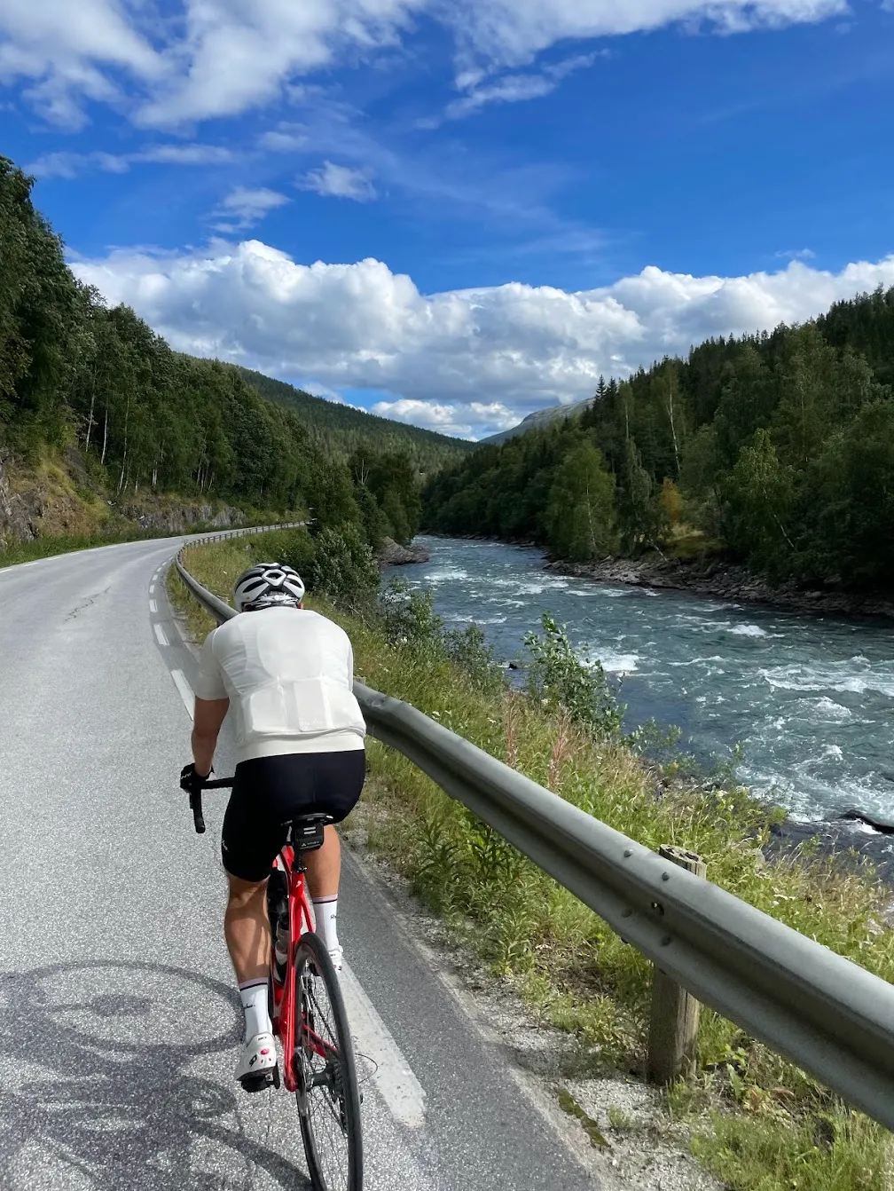 Valdresflye cycling, Norway — Norwegian Scenic Route at 1,389m above sea level with Jotunheimen panorama