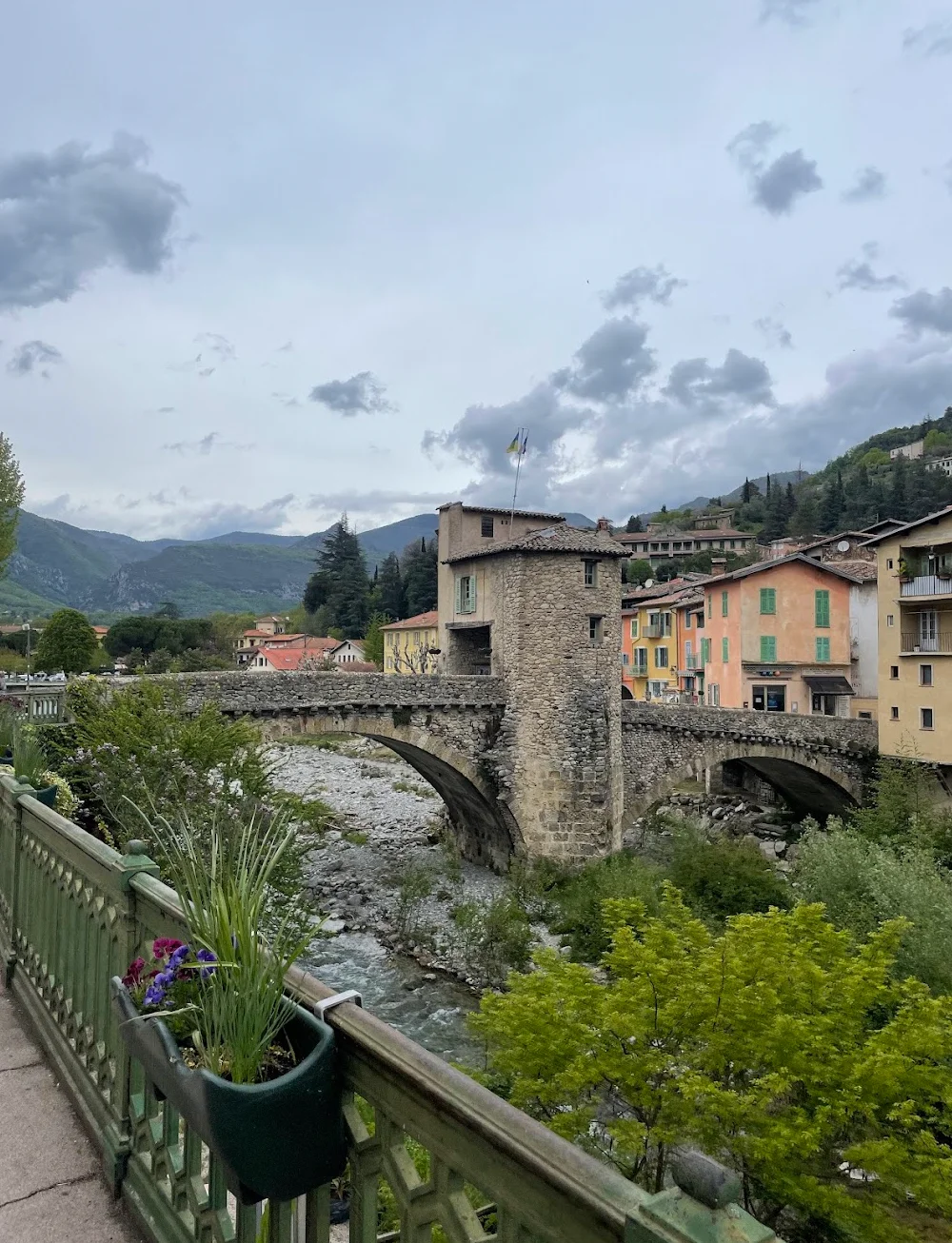 Sospel village, French Riviera — charming mountain village on the Menton cols cycling loop