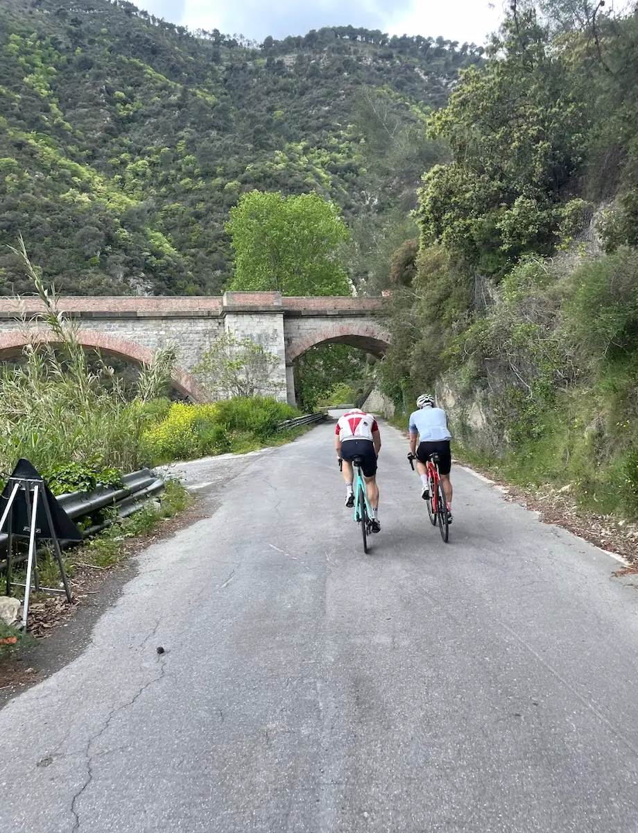 Ventimiglia, French Riviera — Italian border town on the Nice to Menton cycling loop