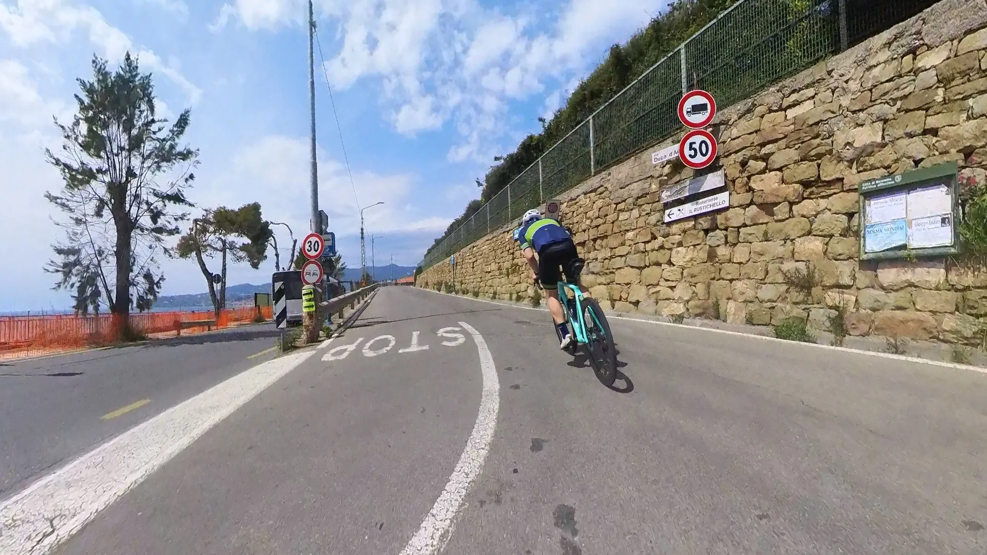 Milano–San Remo Cycling Route — Cipressa & Poggio