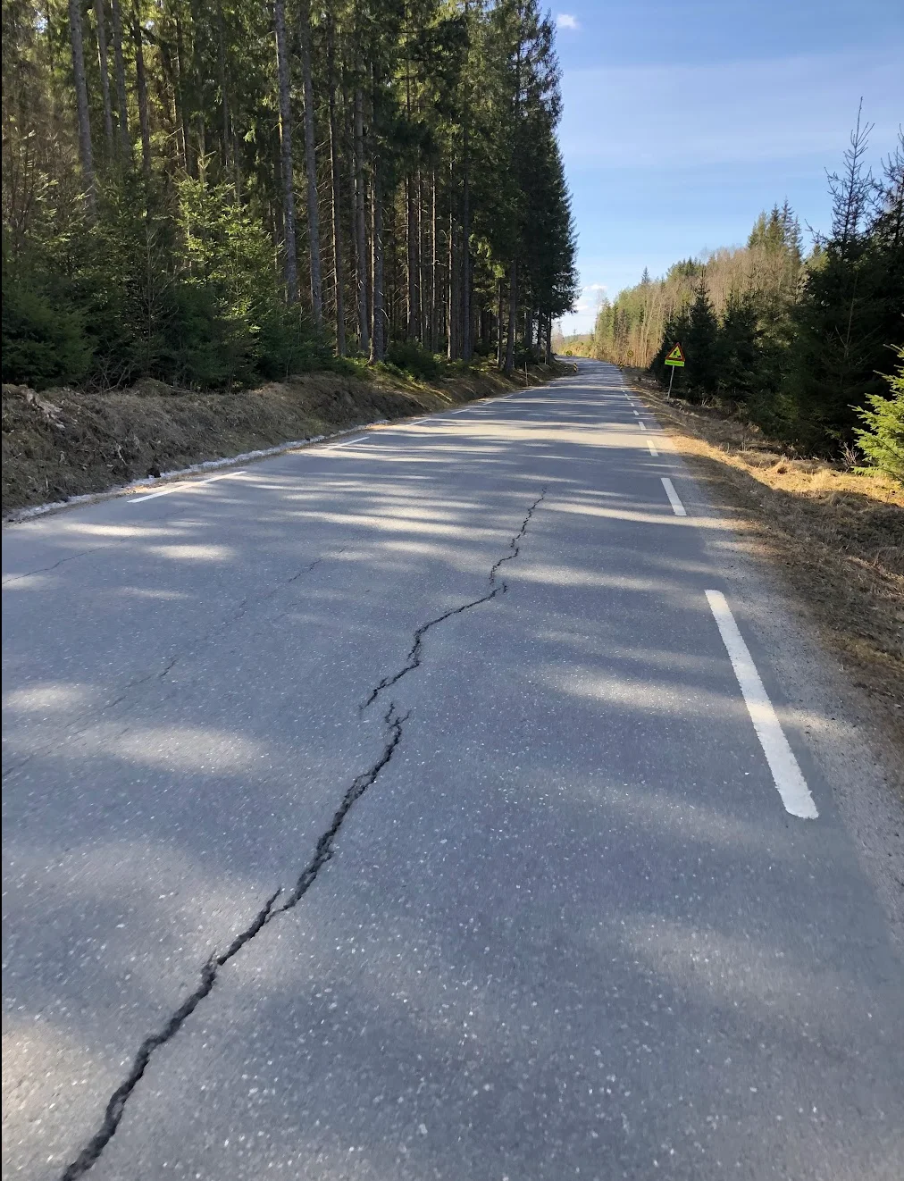 Through Garder and Kroer — some of the quietest roads in Follo