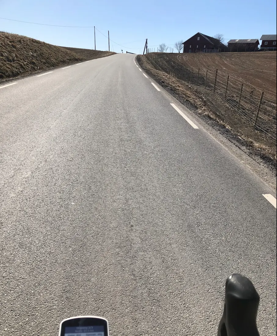 Follo countryside on the Mørkrunden loop — 142 km from Oslo Opera House