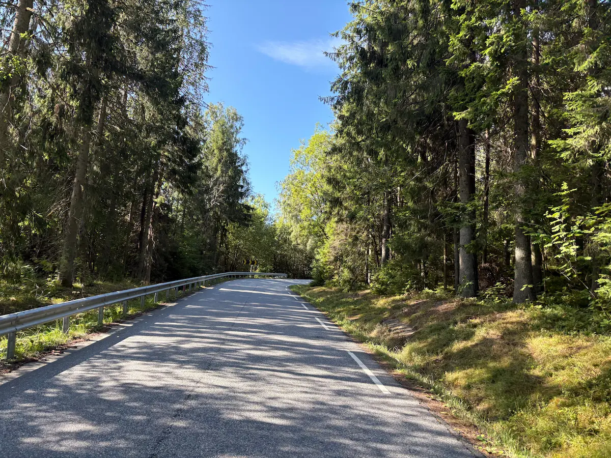 Kneika på 39 høydemeter inn mot Vestby på km 61