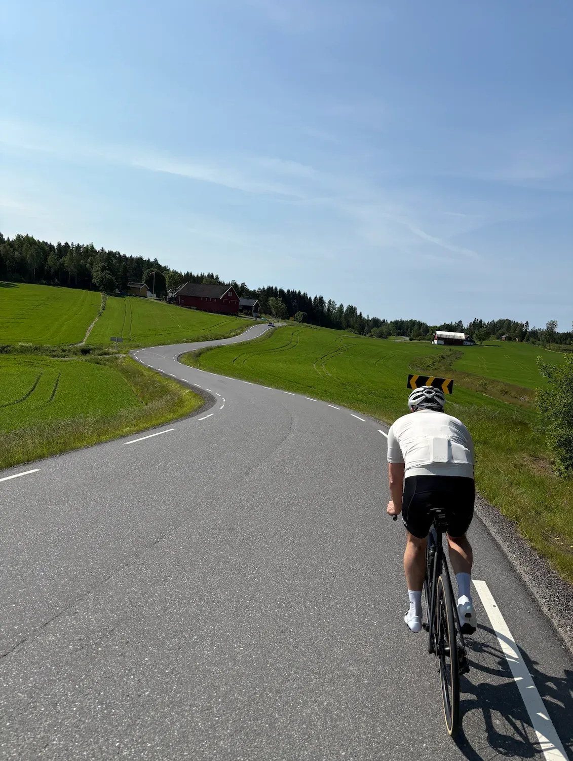 Cycling to Son through the Follo countryside south of Oslo