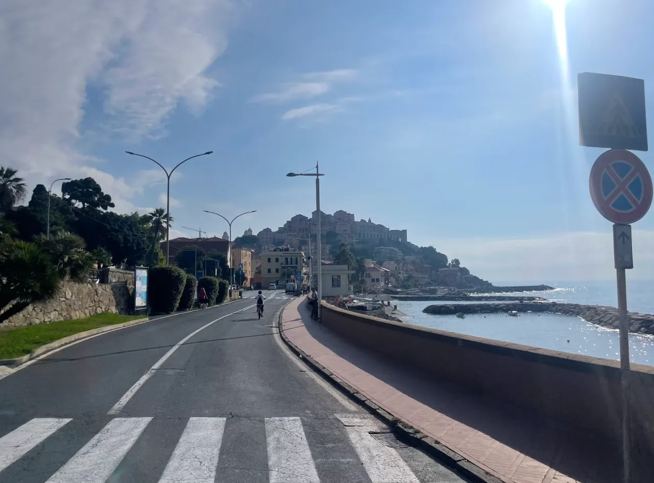 Cycling in Den italienske riviera - Liguria