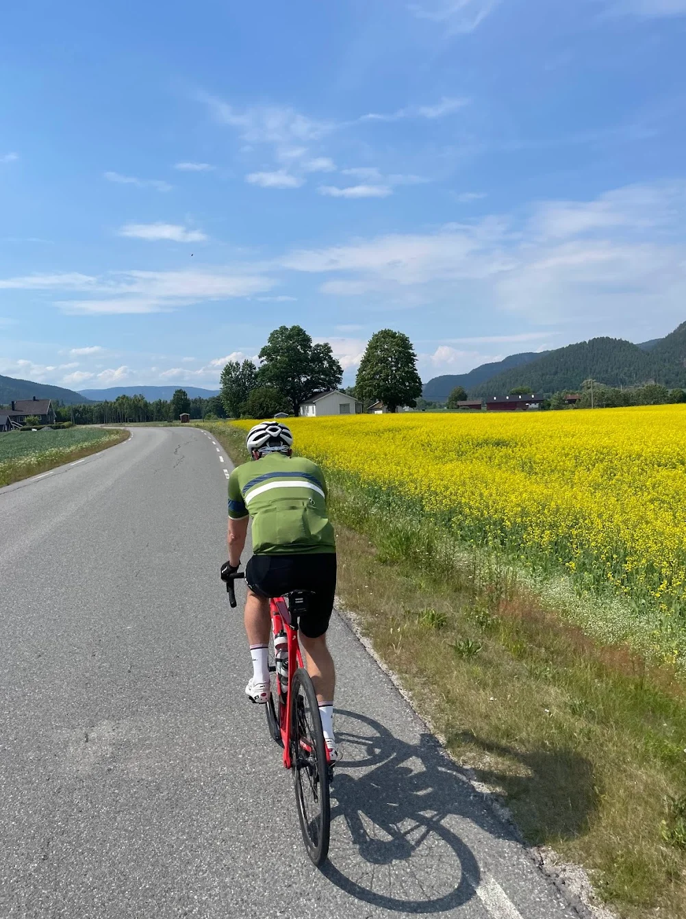 Cycling through inner Vestfold — agricultural heartland on the 182km Sandefjord epic