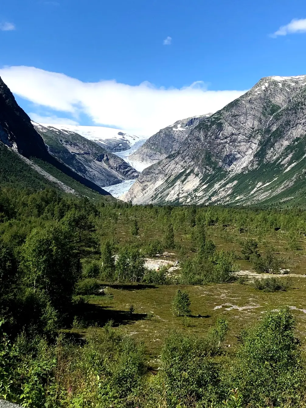 Cycling Lustrafjord, Norway — inner Sognefjord roads toward Urnes UNESCO Stave Church